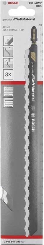 Dekupaj Testere Bıçağı T 1013 Awp 3 Adet Precision For Soft Material