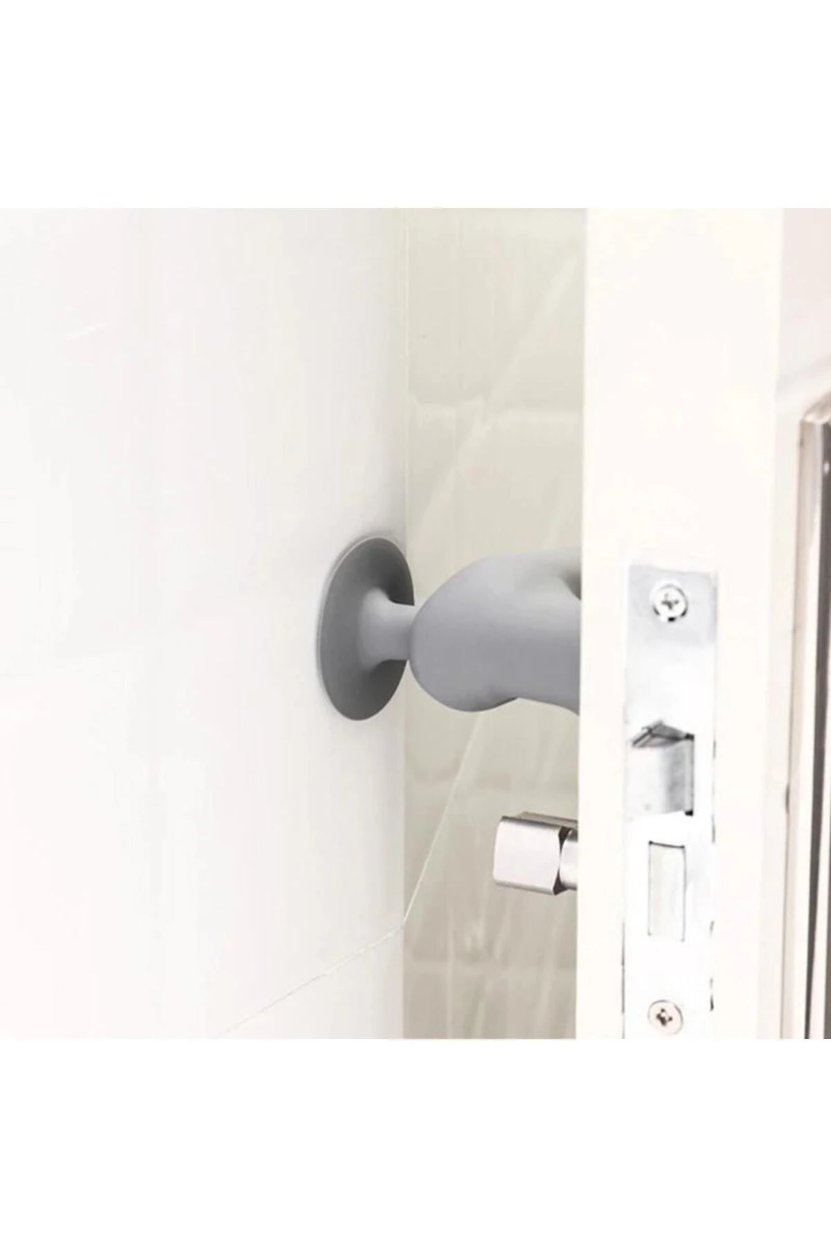 Silikon Kapı Kolu Stoperi Çocuk Güvenlik Aparatı Duvar Koruyucu Pencere Tutucu Stoper Duvar Koruyucu