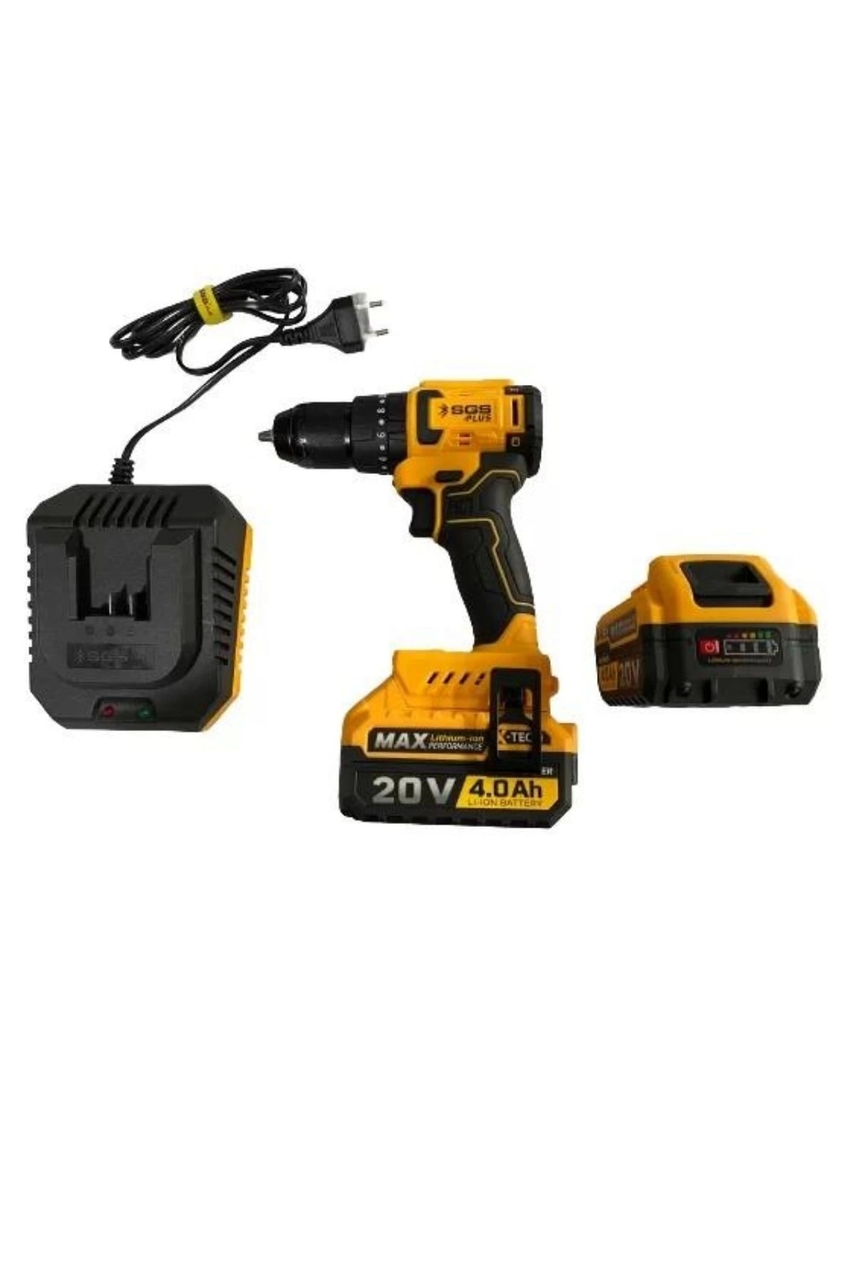 SGS 2 Plus 5530 Darbeli Akülü Vidalama 20V 4Ah Darbeli Kablosuz 2 Yıl 20 Volt 0 - 250 Watt