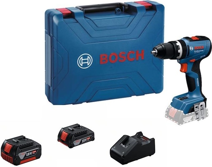 BOSCH Gsb 18V-65 1X5.0+1X2.0AH Çift Akülü