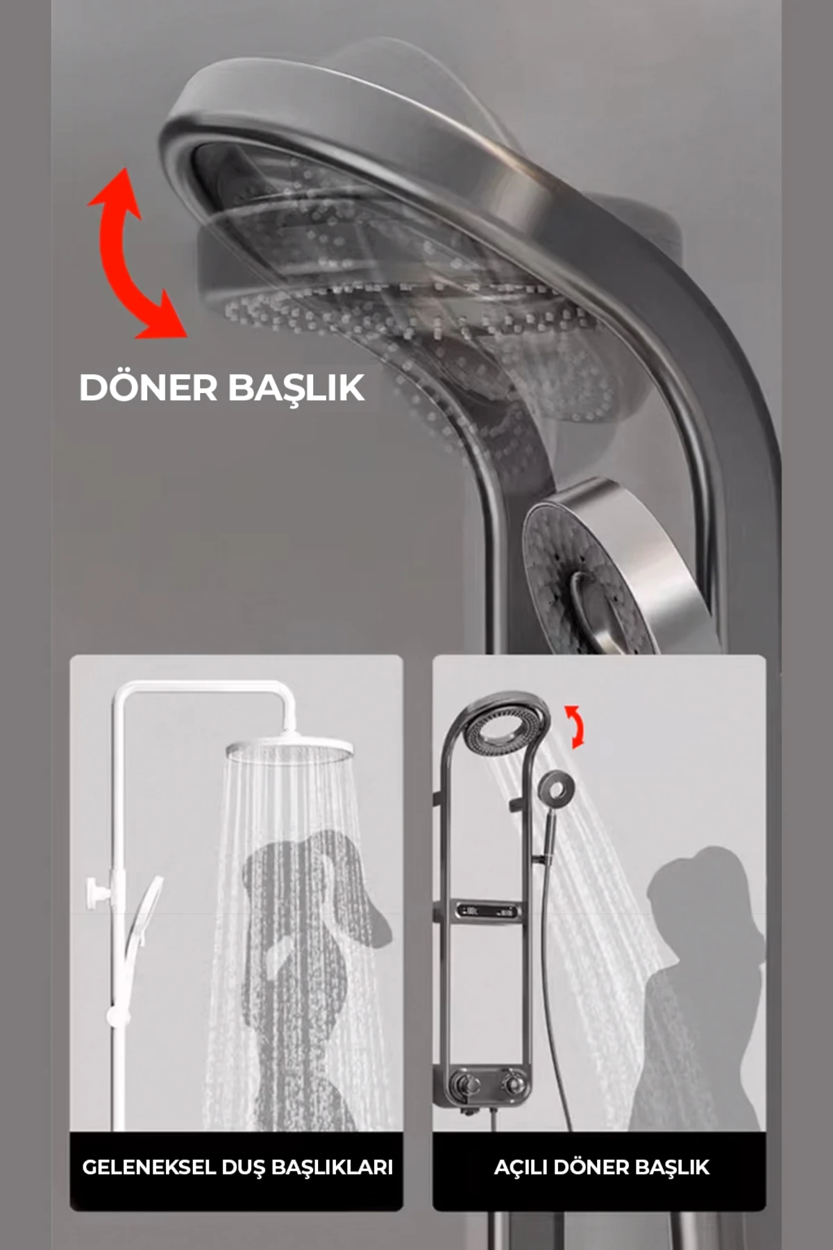 Luxury Akıllı Dijital Duş Sistemi