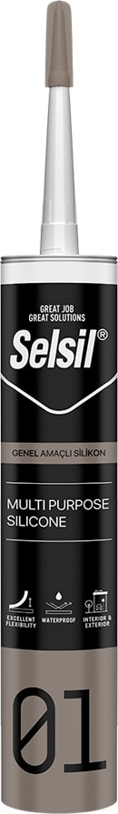 Genel Amaçlı Silikon Şeffaf 280 gr