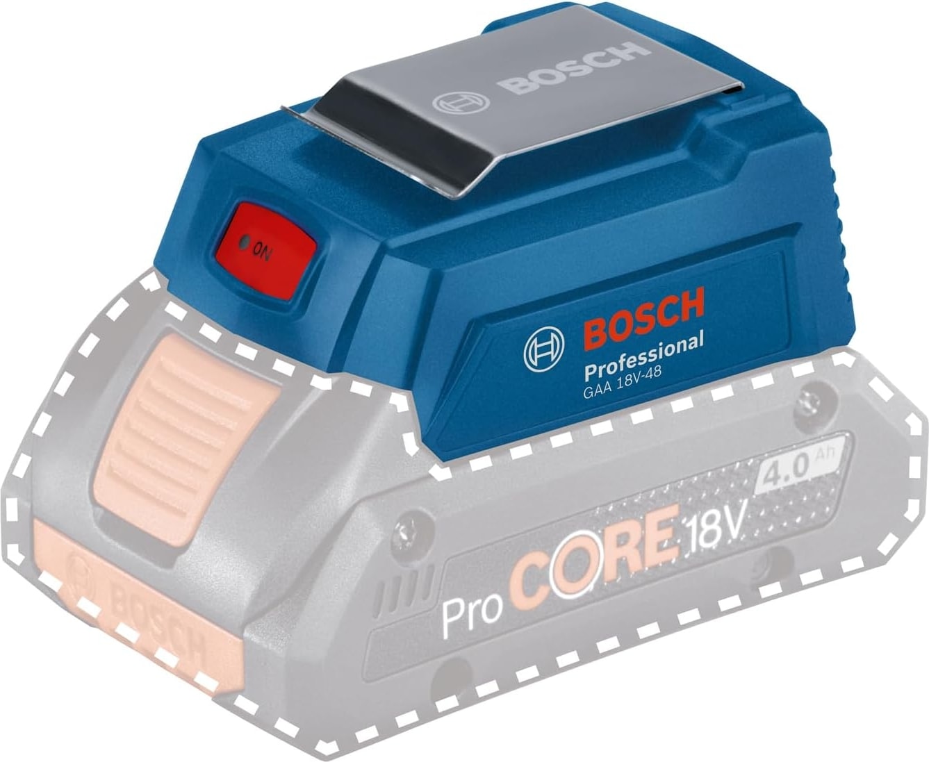 BOSCH Gaa 18V-48 18 Volt USB Şarj Adaptörü