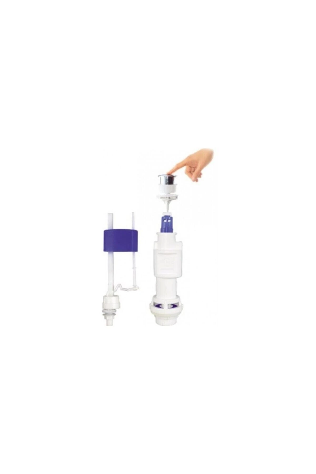 Tezeller Basmalı Rezervuar Klozet Iç Takımı