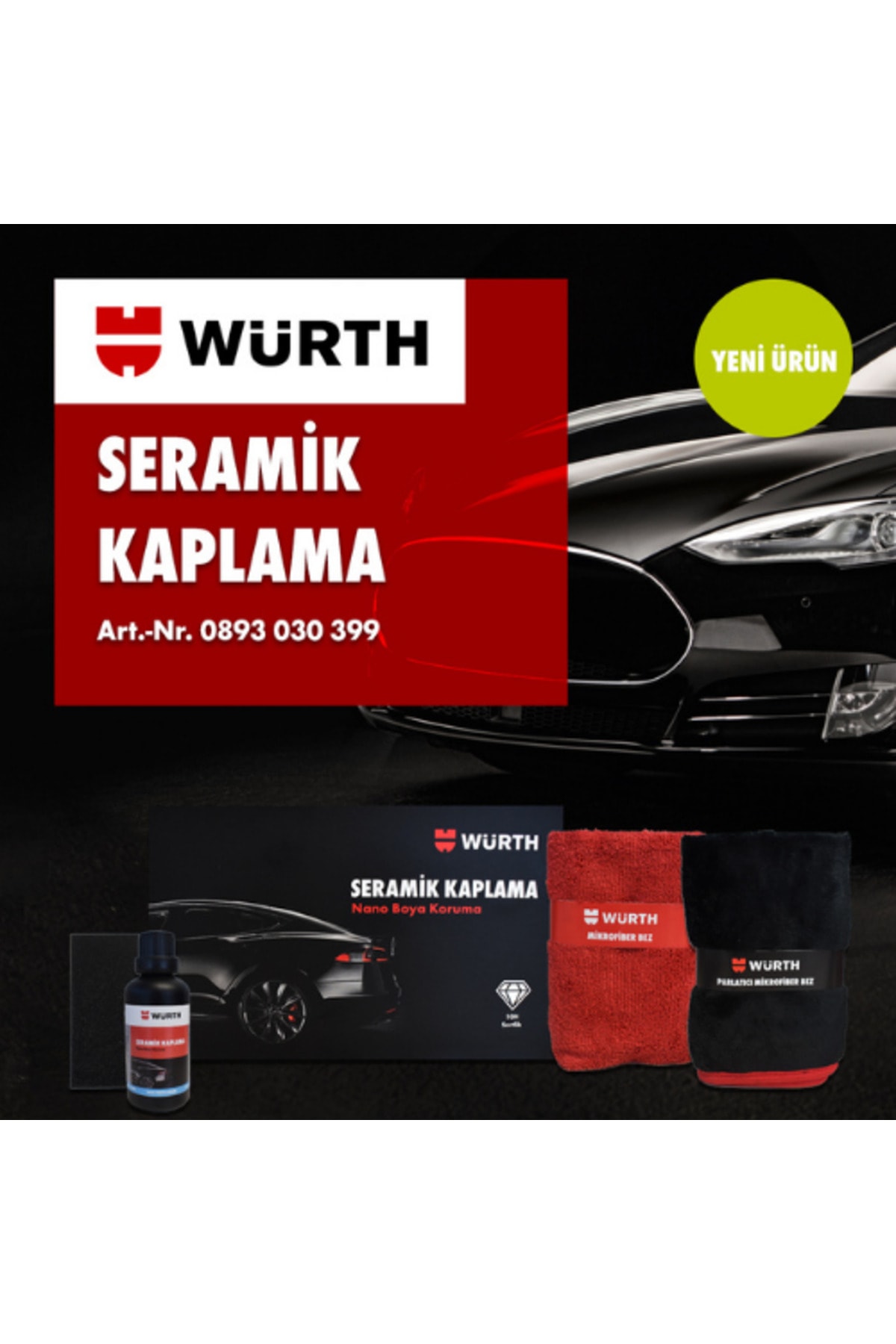 WÜRTH SERAMİK KAPLAMA 50ML