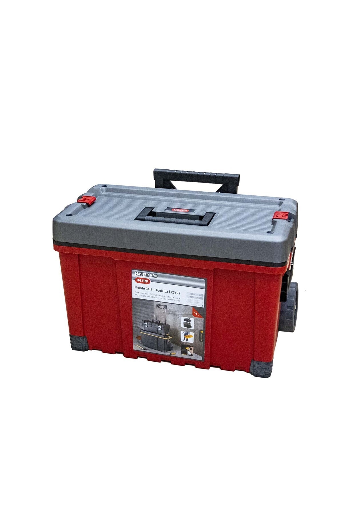 K17182387 Master Pro Tekerlekli Takım Çantası 22” 25”
