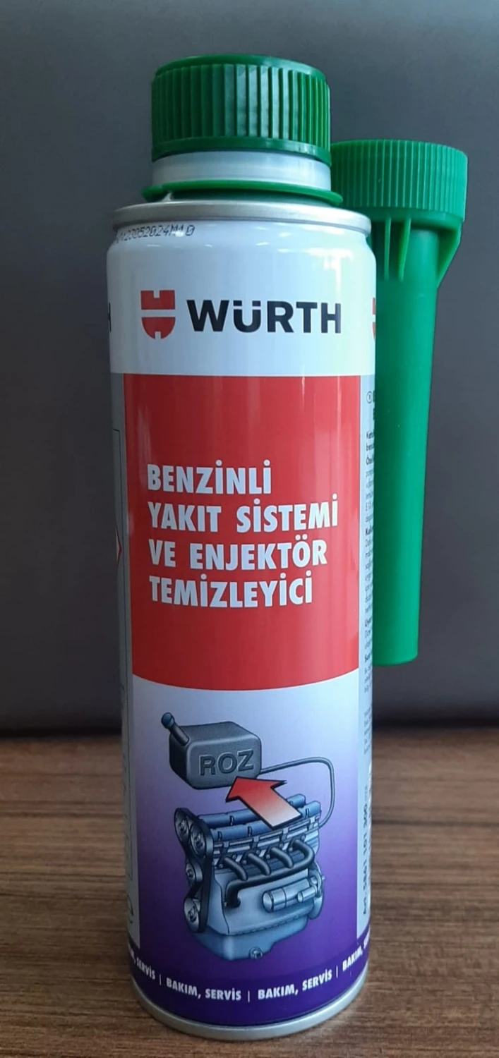 Benzinli Yakıt Sistemi ve Enjektörü Temizleme Spreyi 300ML