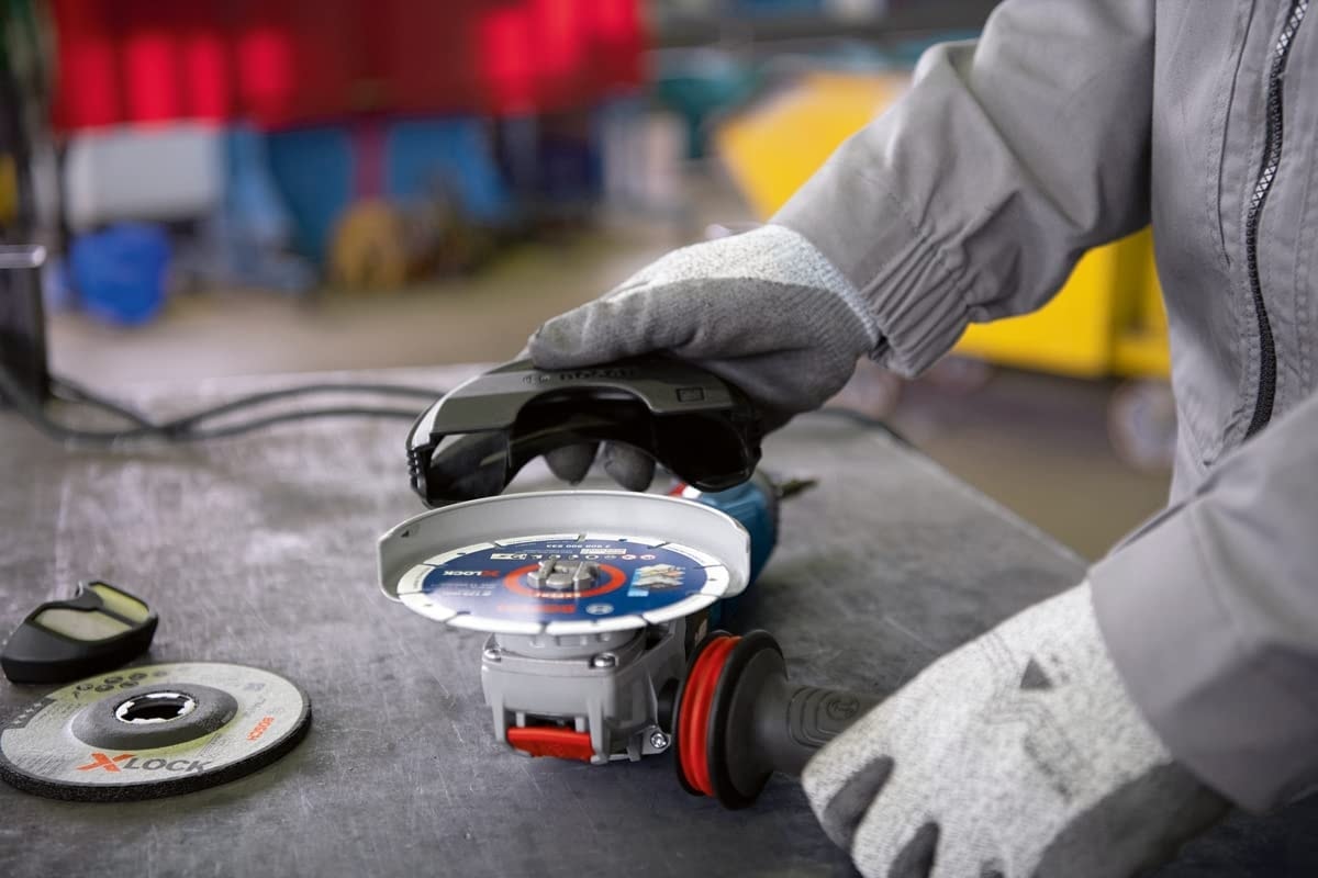 BOSCH Professional Gwx 14-125 S X-Lock Avuç Taşlama Makinesi