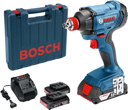 BOSCH Professional Gdx 180-LI 2X3.0AH Akülü Darbeli Vidalama Makinesi / Somun Sıkma Makinesi