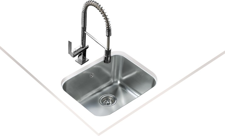 BE 50.40 PLUS Tezgahaltı Eviye Paslanmaz Çelik 50 cm 10125122