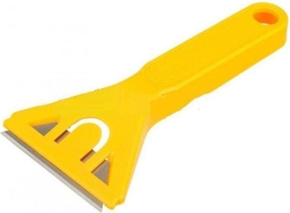 Cam Kazıma Bıçağı Ocak Mermer Buz Etiket Jiletli Saplı 15 cm