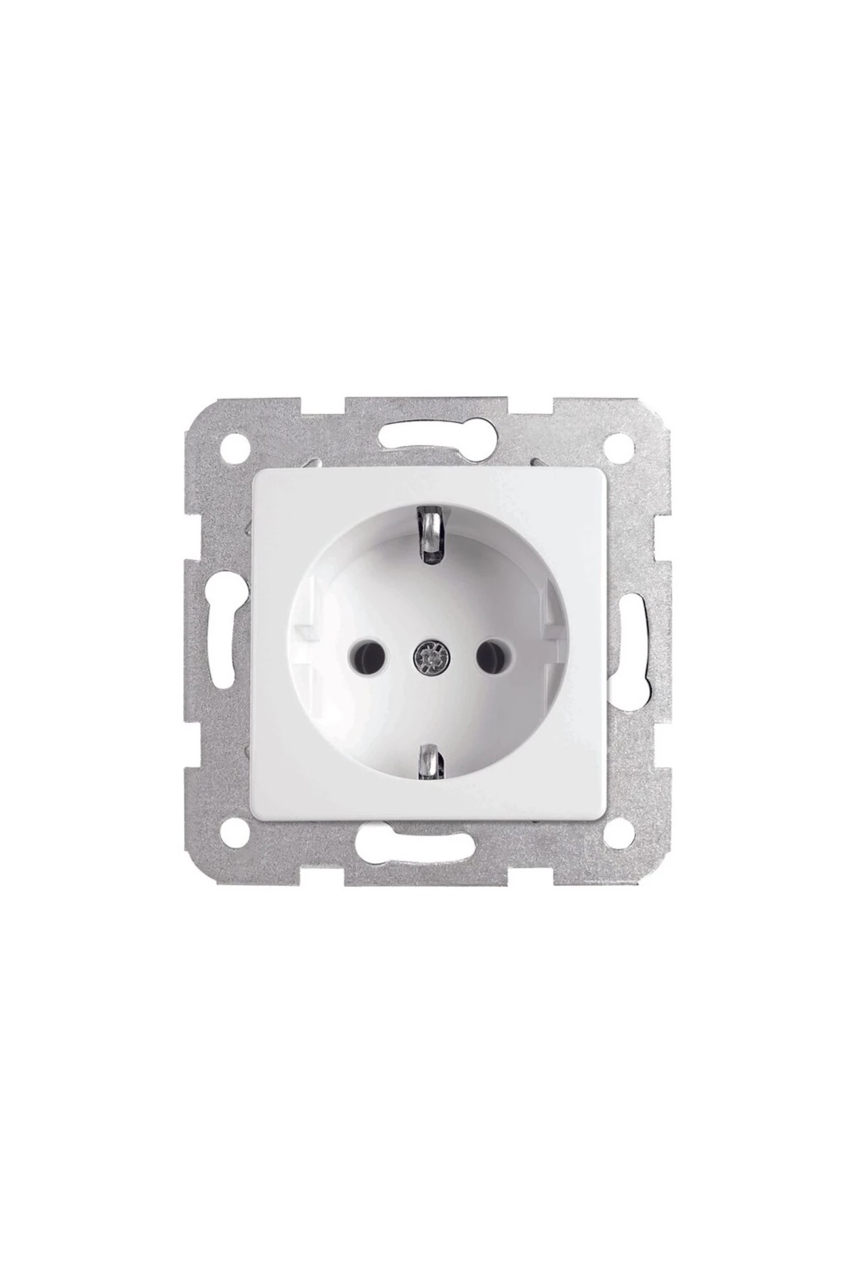 Viko Karre Beyaz Topraklı Priz Mekanizma