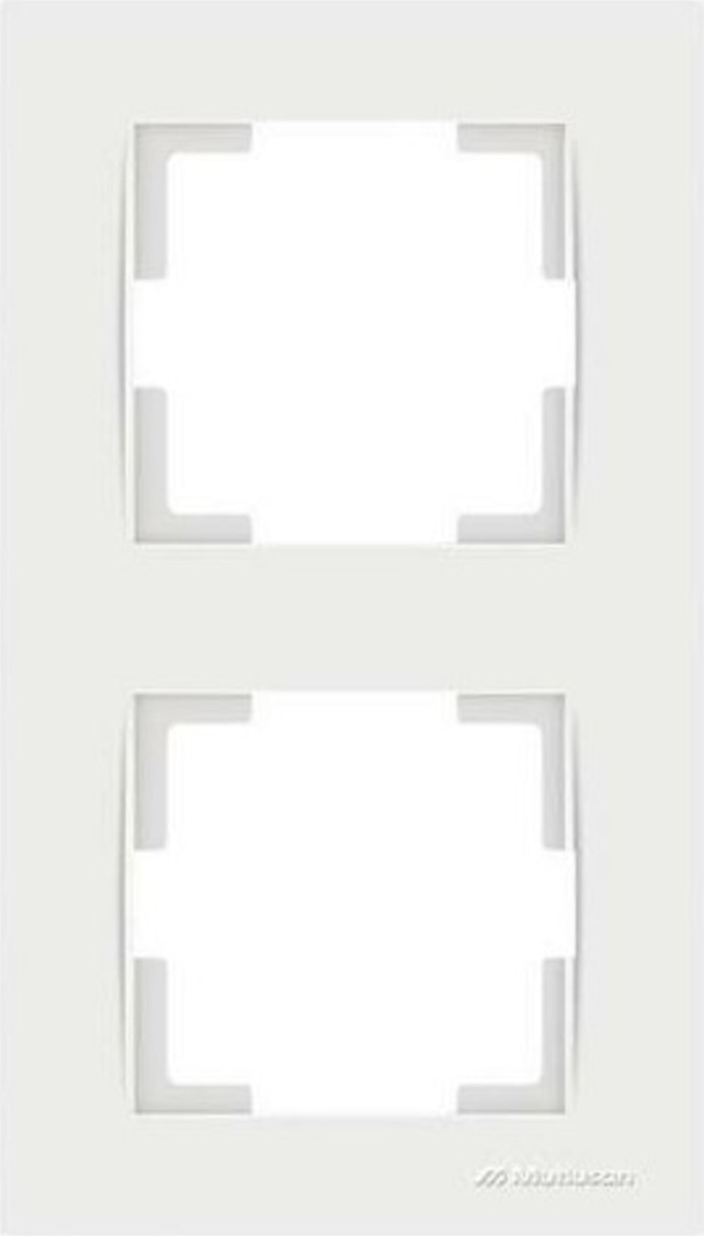 Rita Beyaz 2'li Dikey Çerçeve (10 Adet )