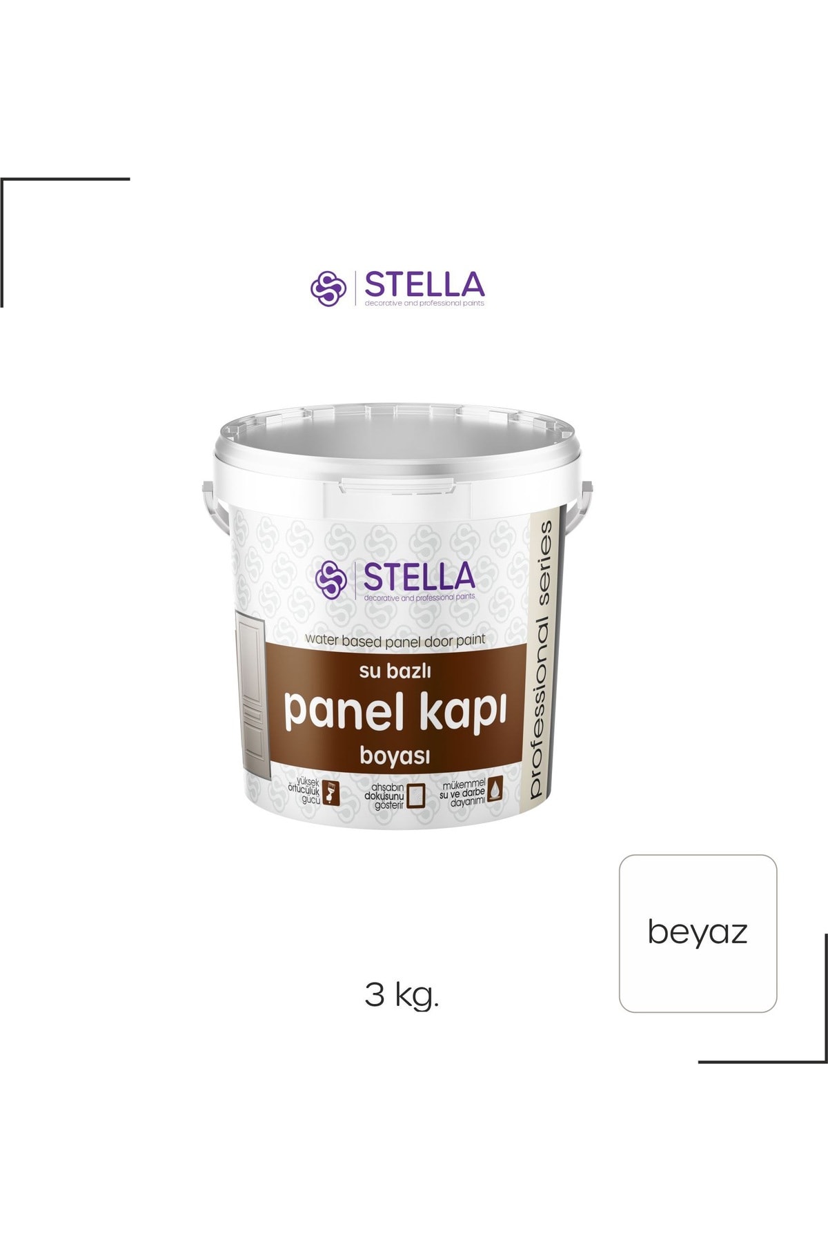 Su bazlı kokusuz amerikan panel kapı boyası özel formüle edilmiş