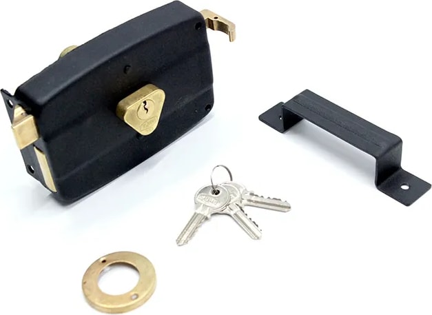 Oval Tirajlı Kilit - Karşılıklı Dış Kapı Kilidi