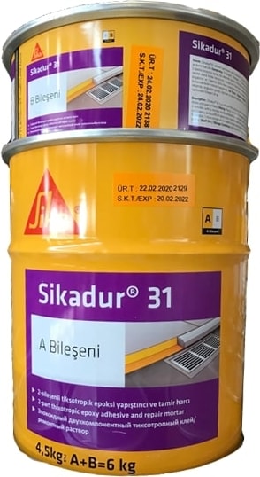 dur® 31 Iki Bileşenli Epoksi Tamir Harcı 6 kg