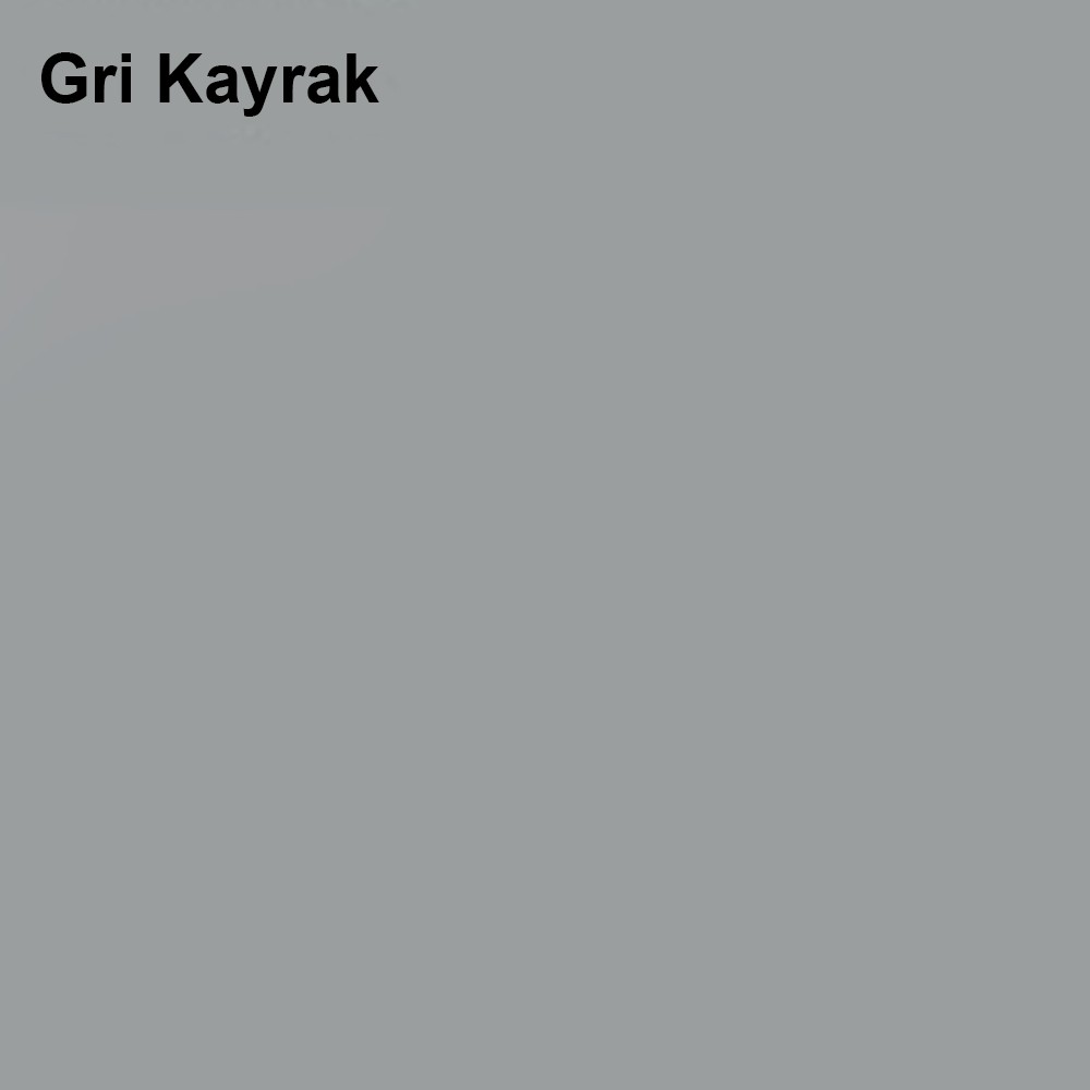Plastik Mat Iç Cephe Boyası Gri Kayrak 2,5 Lt (3,5 Kg)