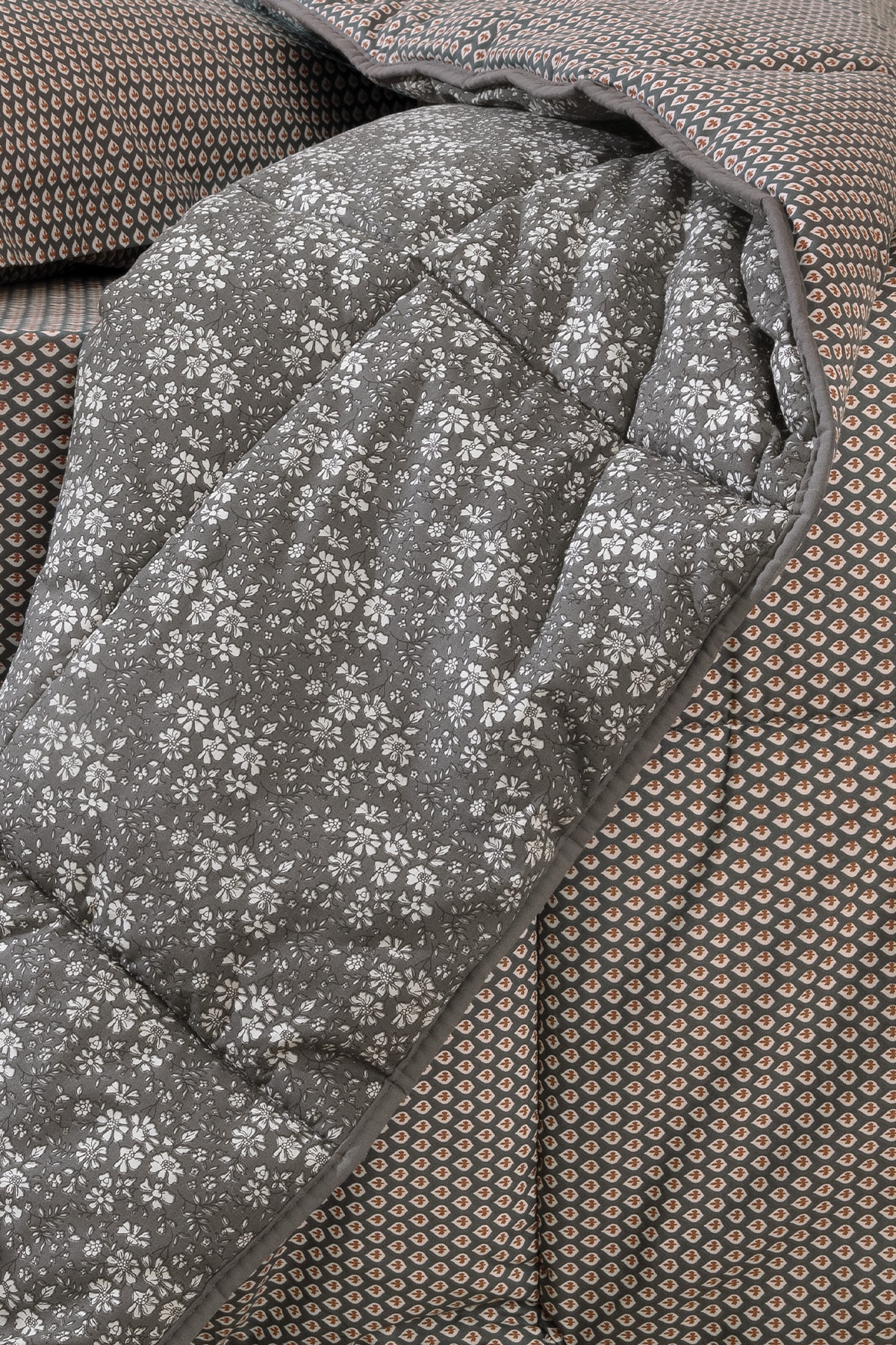 Mix&match Thalia Tek Kişilik Yorgan - Antrasit