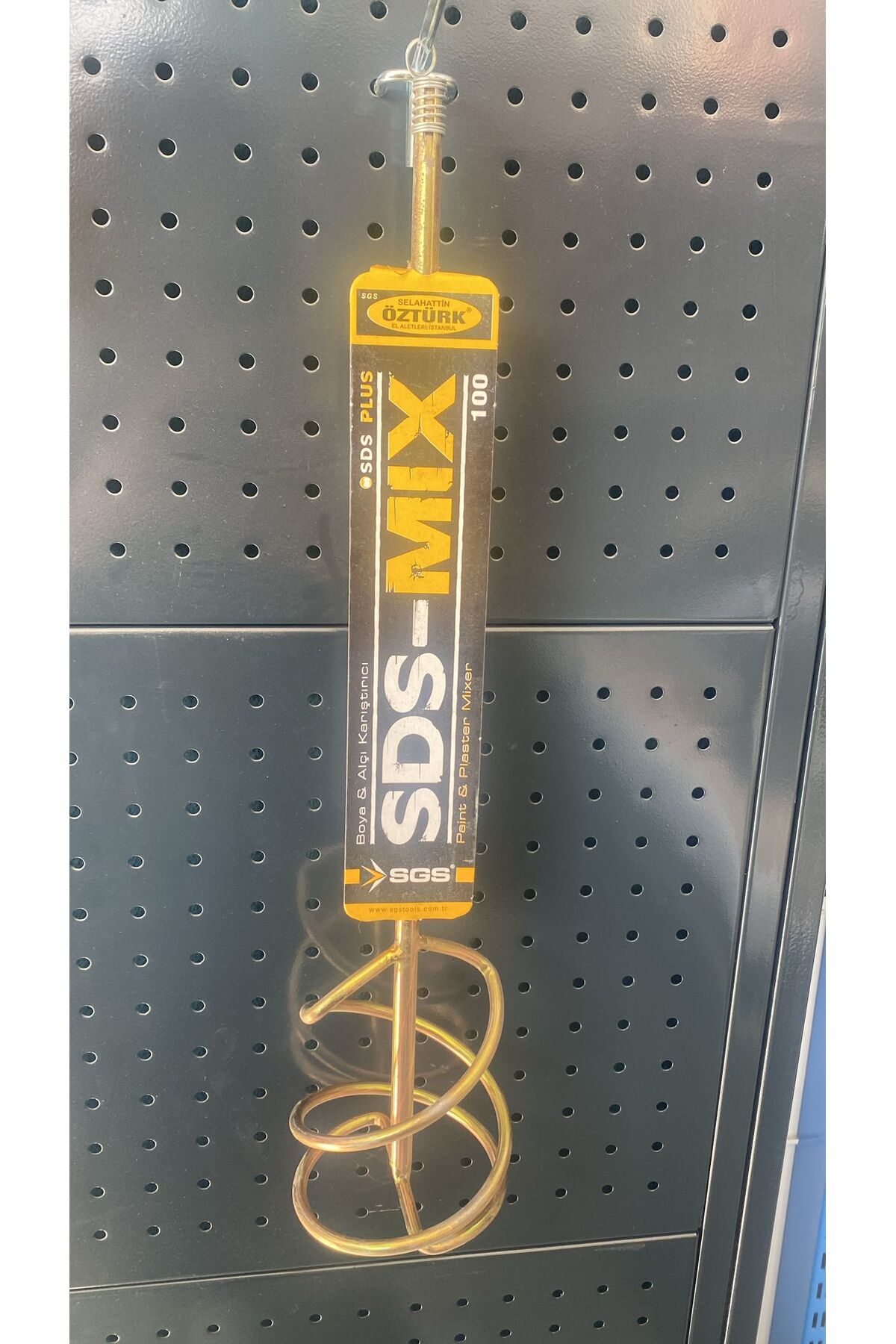 Boya ve alçı karıştırıcı krom 100*500 sgs257