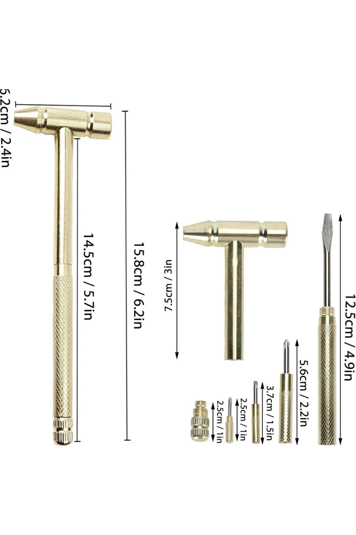 Çok Amaçlı El Aleti Çekiç Tornavida Pense Şişe Açacağı Testereli Katlanabilir Alet Seti