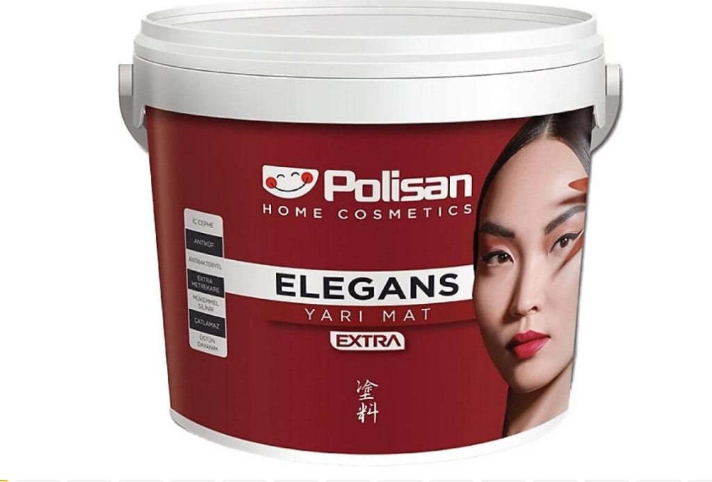 Elegans Extra Yarımat Beyaz 15 Lt