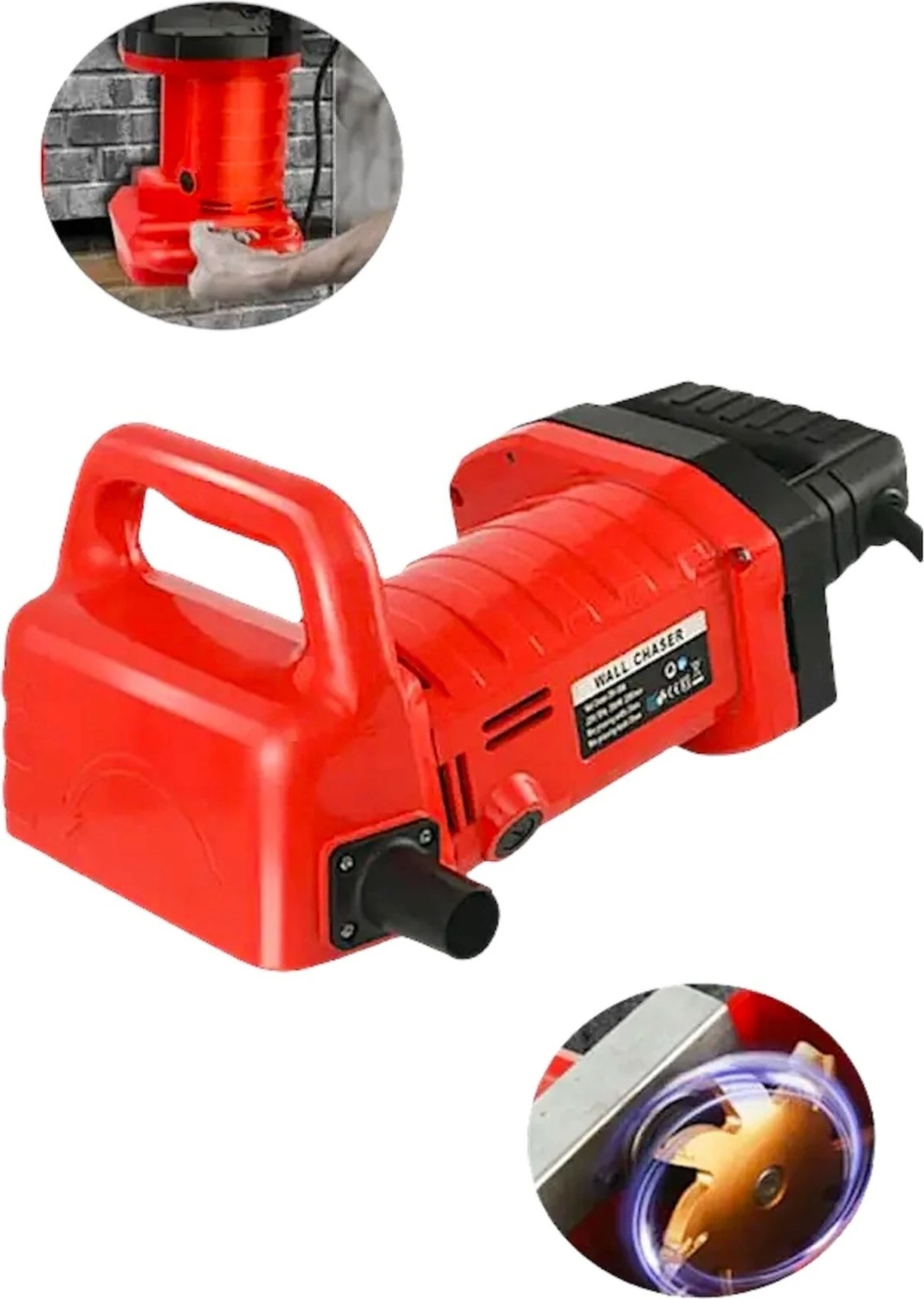 Professıonel Kanal Açma Makinası Ağır Şantiye Seri Kullanım Turbo Motor Ağır Kullanım