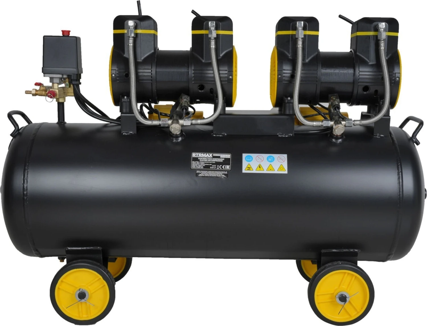 RTM7460 Yüksek Hızlı Yağsız Hava Kompresörü 100 Lt 4.0 Hp 8 Bar