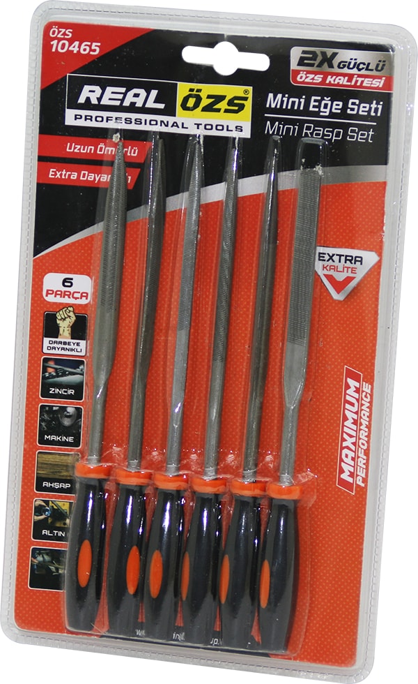 6 Parça Mini File Eğe Seti (4767)