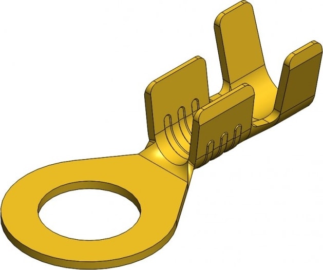 25 Adet  4 Numara Kablo Ucu- 5,2mm (Skn-4) Tş2424