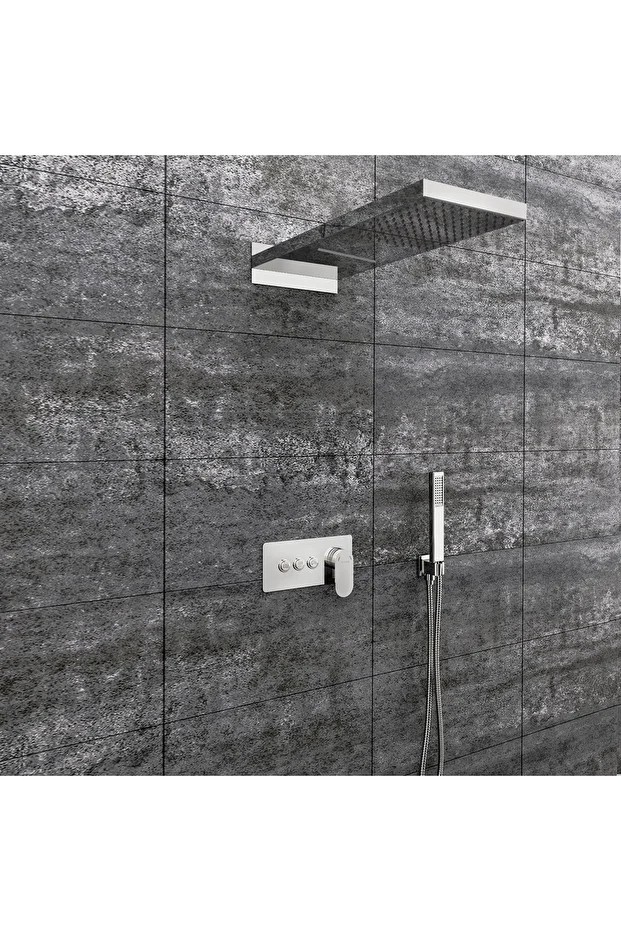 Ankastre Comfort Panel Şelale Duş Seti Fau110