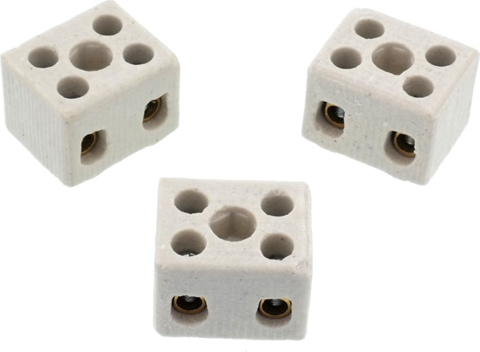 Porselen Klemens 2 x 4 mm No:1 3 Adet 523608
