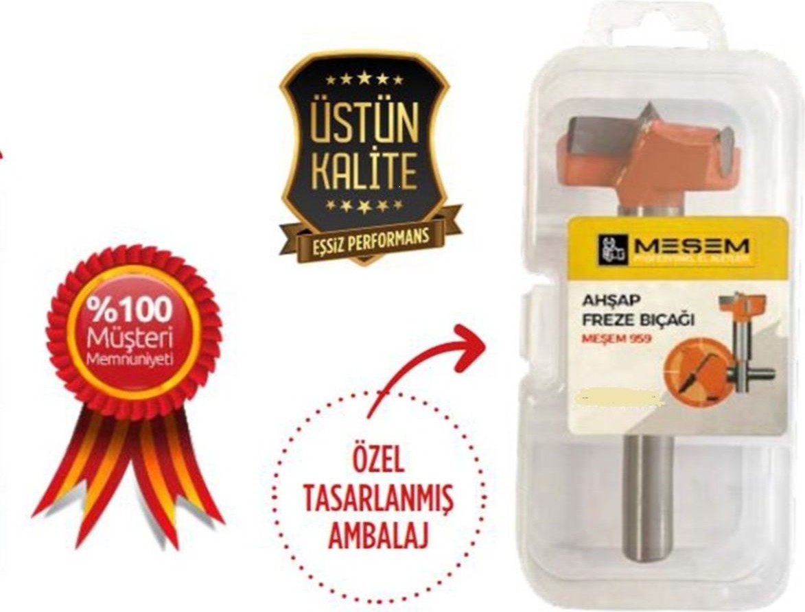 958 Freze Bıçağı Ahşap 35 mm