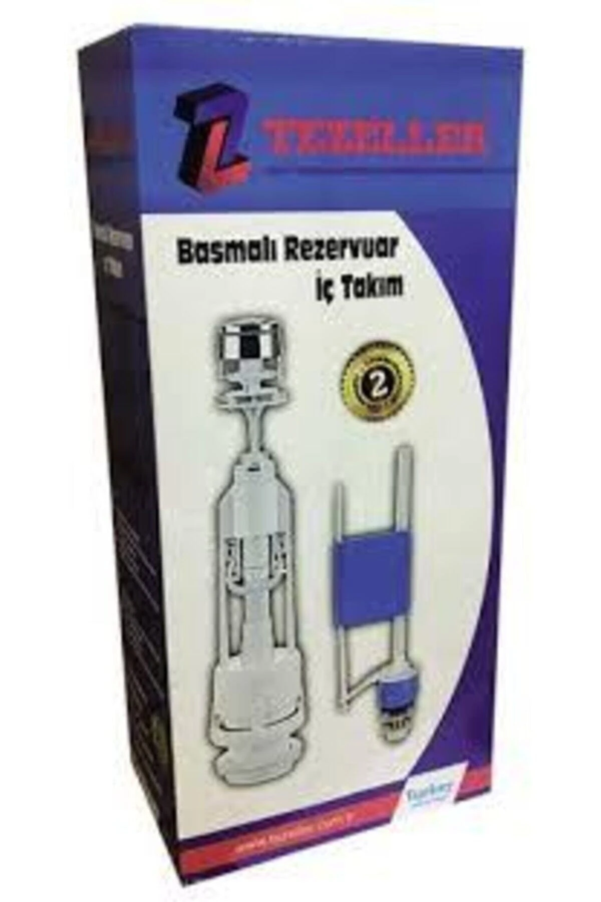 Tezeller Basmalı Rezervuar Klozet Iç Takımı