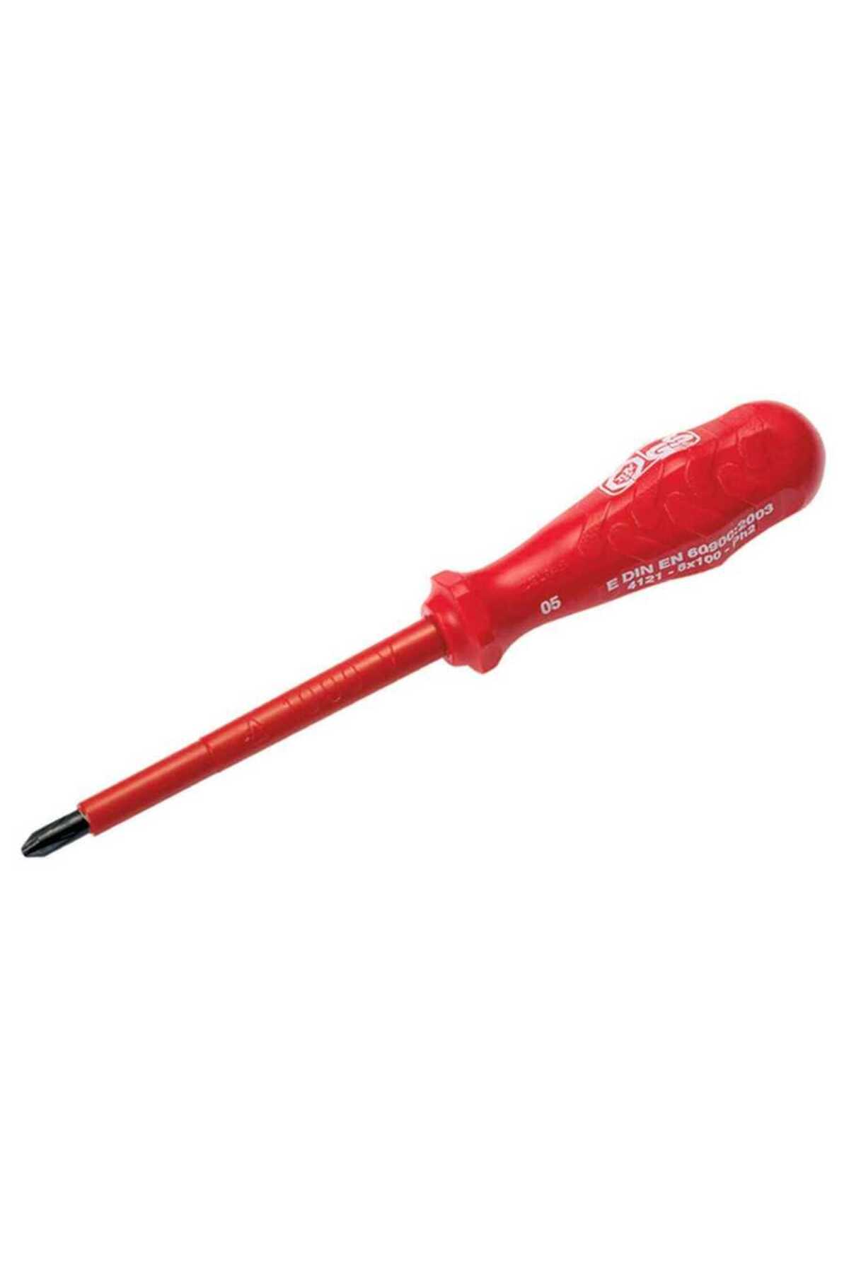 İZELTAŞ Süngüsü İzoleli Yıldız Tornavida 6x100mm