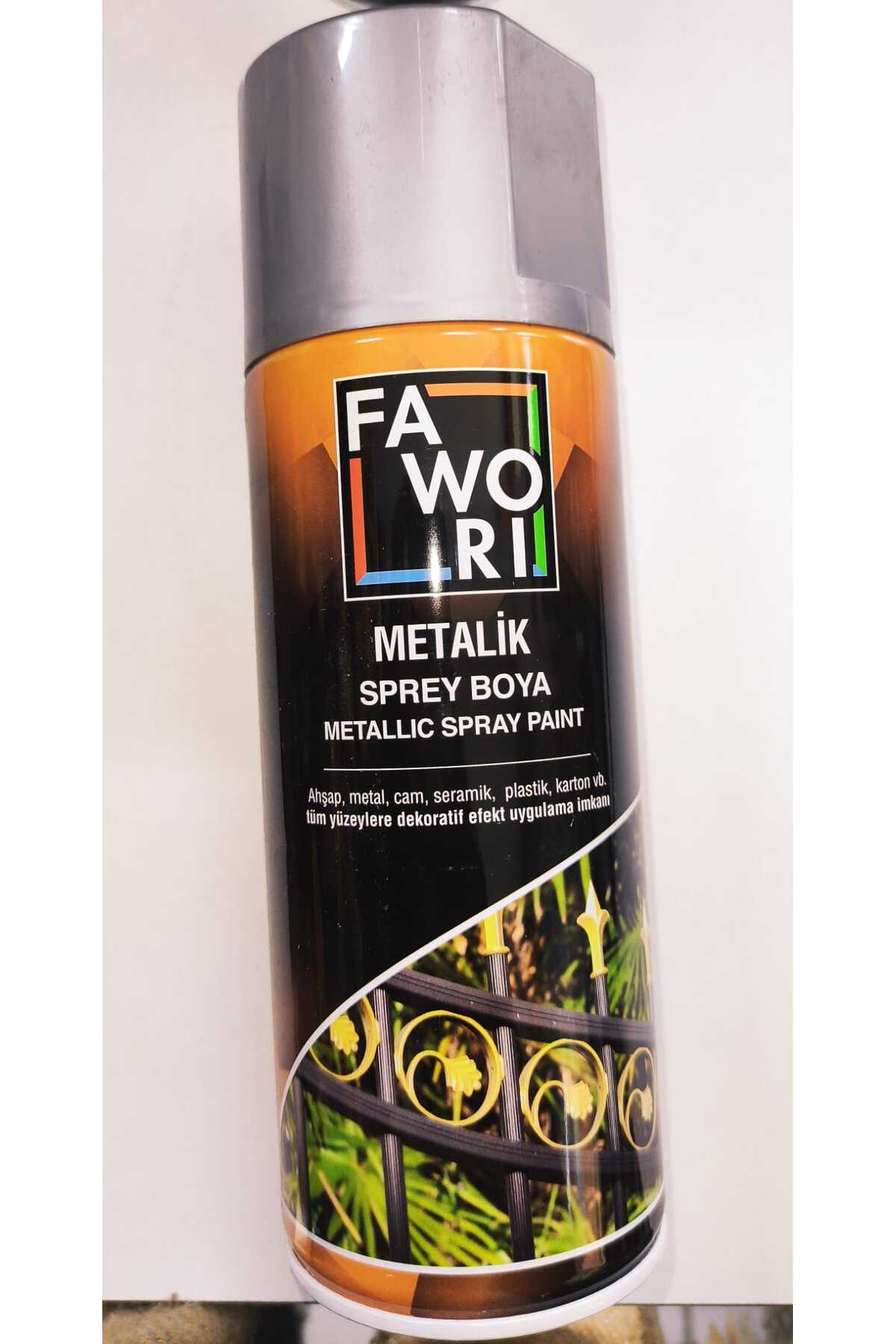 FAWORİ AKRİLİK SPREY BOYA ALUMINYUM  400ml