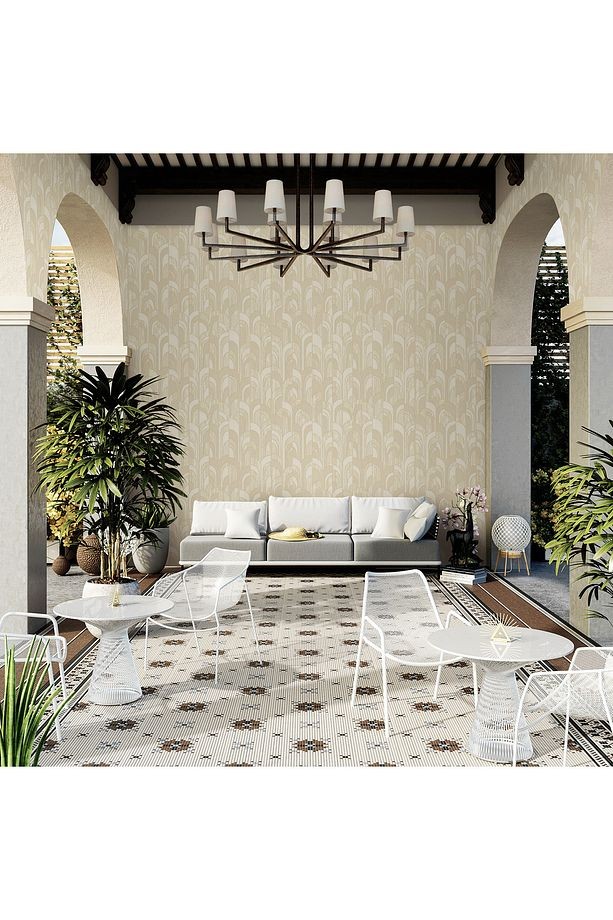 OCTAGON 1209 Modern Retro Geometrik Desenli Duvar Kağıdı 10,6m2