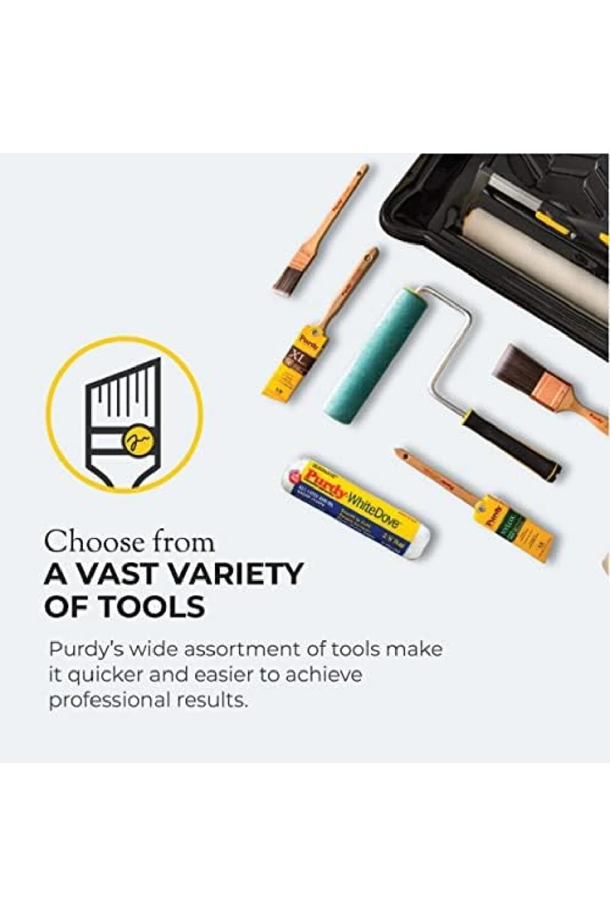 144424425 XL Yüksek Kapasiteli Boya Fırçası, 6,35 cm maxshtr 1053513