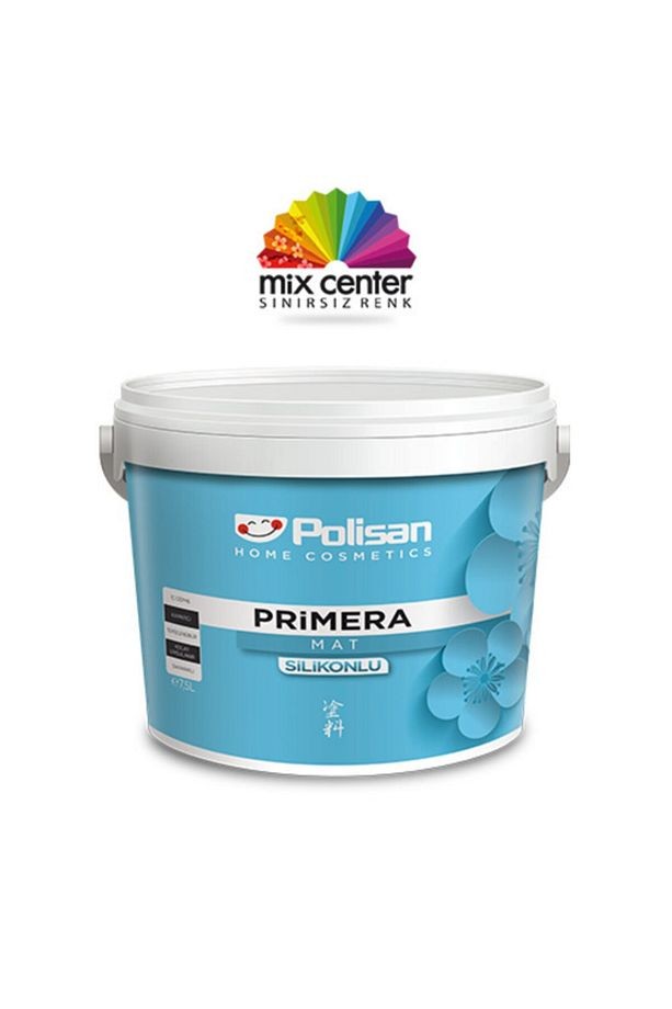 Primera Silikonlu Mat Iç Cephe Boyası 7.5 Lt / Sakız Beyazı / Ci-6201