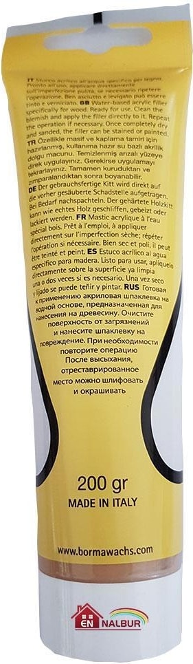 Borma Wachs Natural Tamir Macunu 200 gr