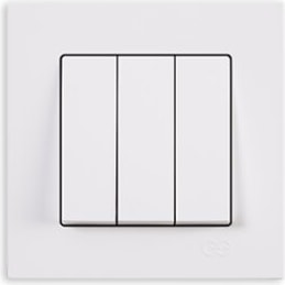 Eqona Fildişi Üçlü Anahtar