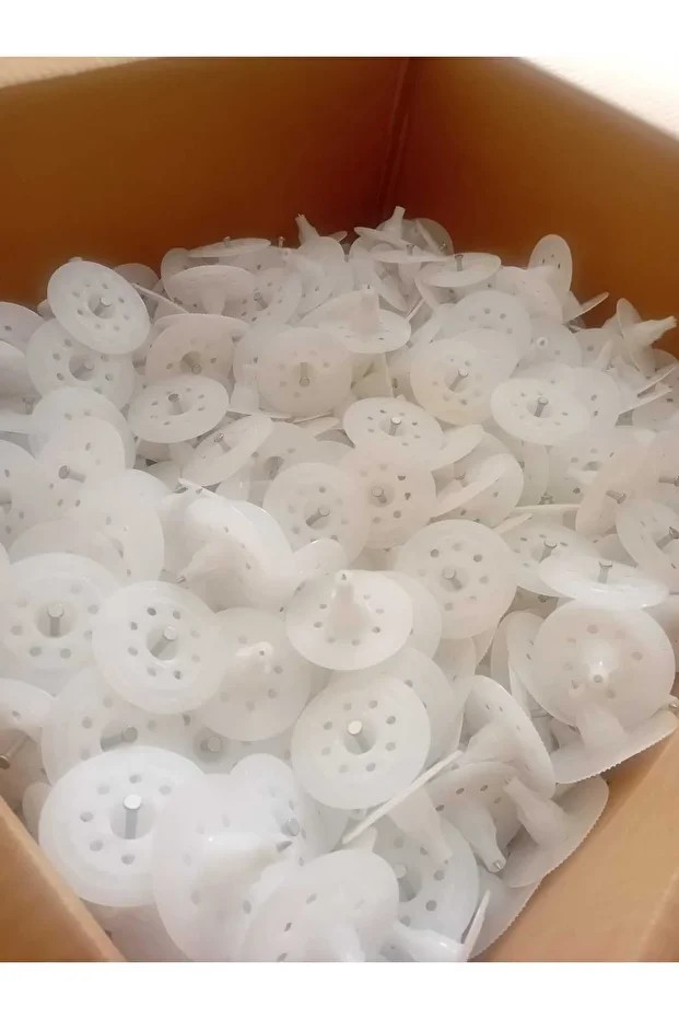 ÇİVİLİ MANTOLAMA YALITIM DÜBELİ 40 MM (1000 AD DÜBEL+1 AD GAZ)