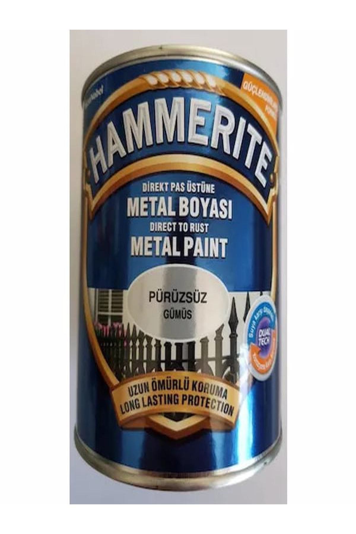 Hammerite Düz Gümüş 0,75lt 1 Kg