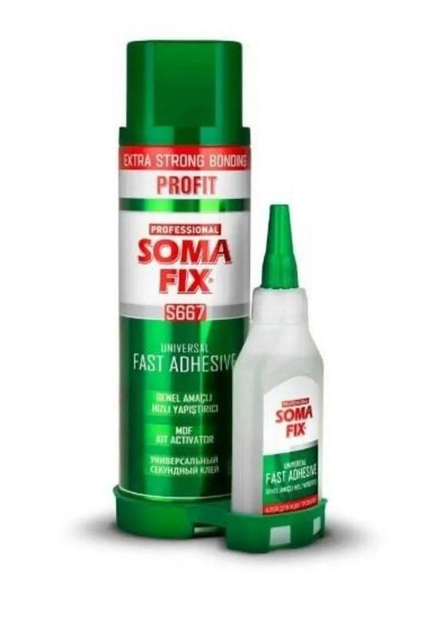 SOMAFİX HIZLI YAPIŞTIRICI AKTİVATÖR 500 ml + 125gr