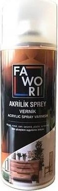 Fawori Akrilik 400 ml Sprey Vernik Parlak 000