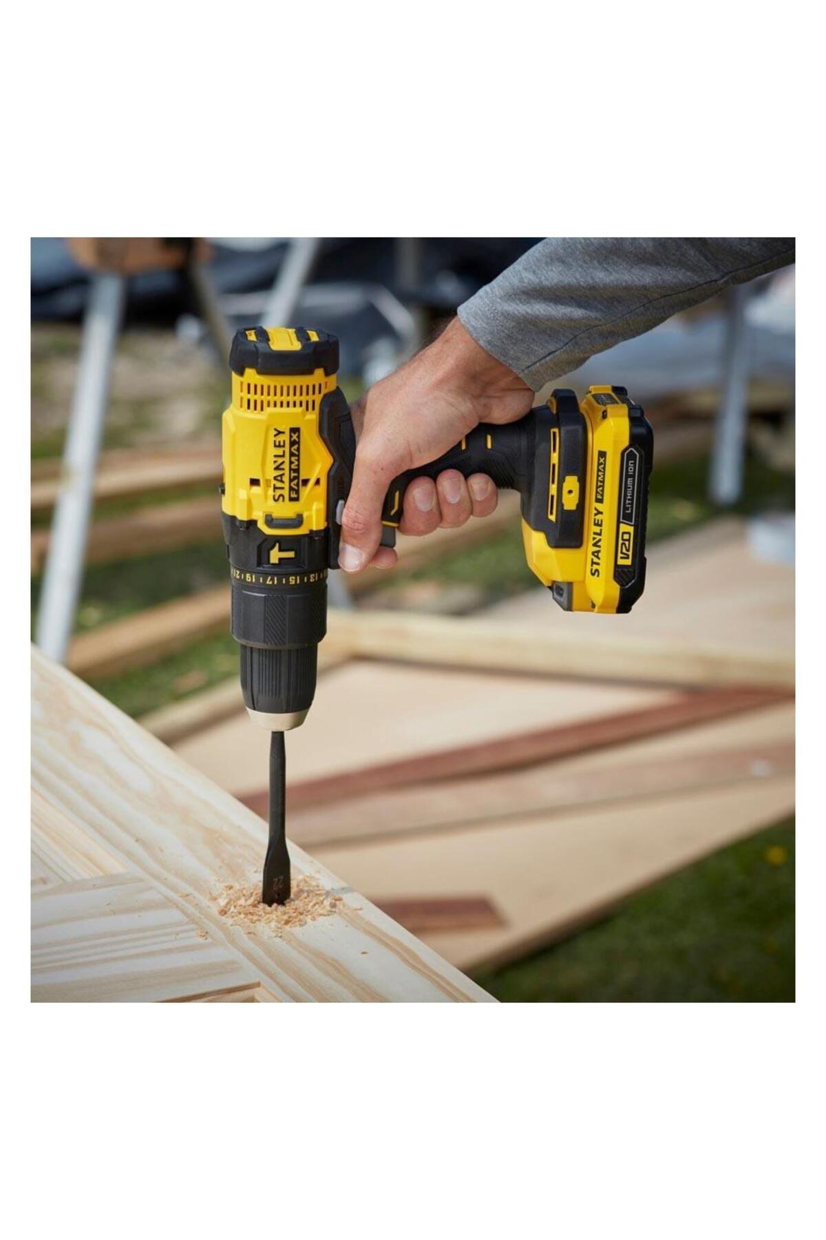 STANLEY SCD718D2K AKÜLÜ DARBELİ MATKAP 18 W