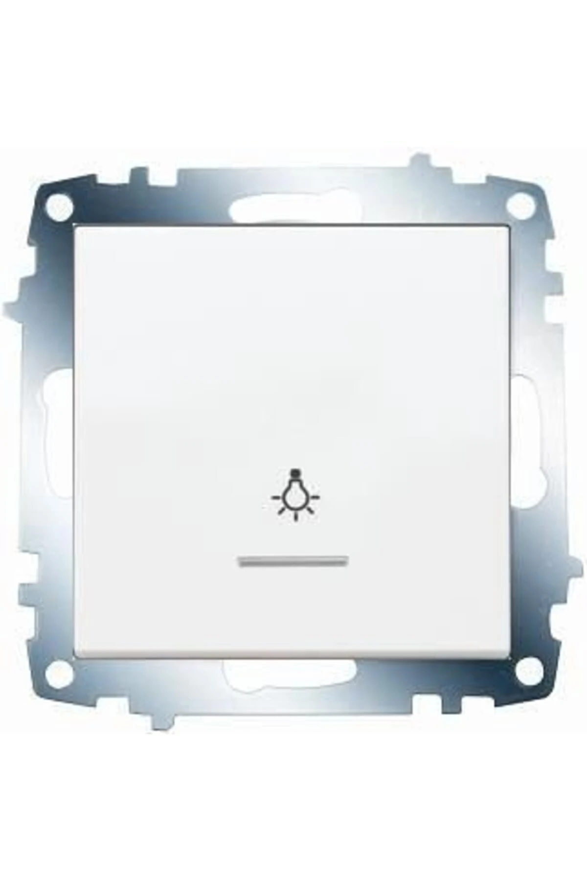 Viko Karre Meridian Beyaz Light Anahtar M+D/K