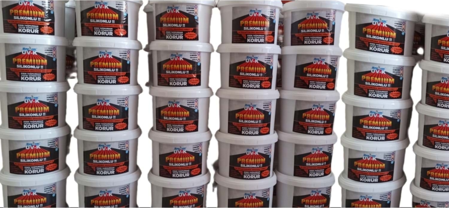 Uv-K Premium Silikonlu Su Izolasyon Boyası 3 Kg.
