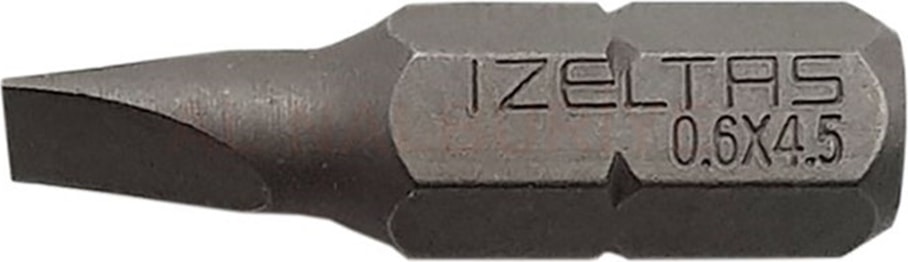 İZELTAŞ Izeltaş 0,6*4,5 Düz Bits Uç - 4810200645