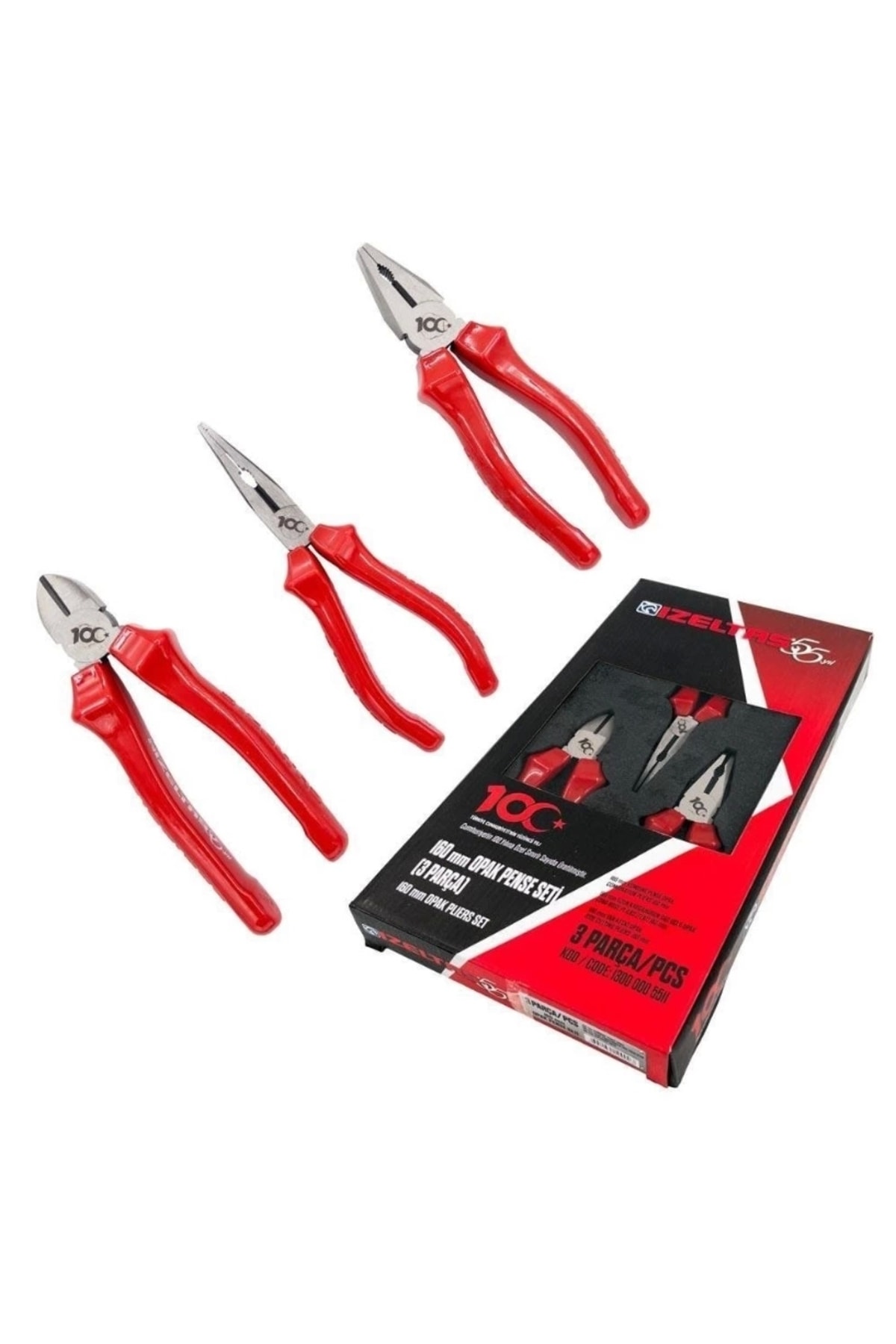 160mm Opak Pense Yankeski Kargaburun 100.yıl Set