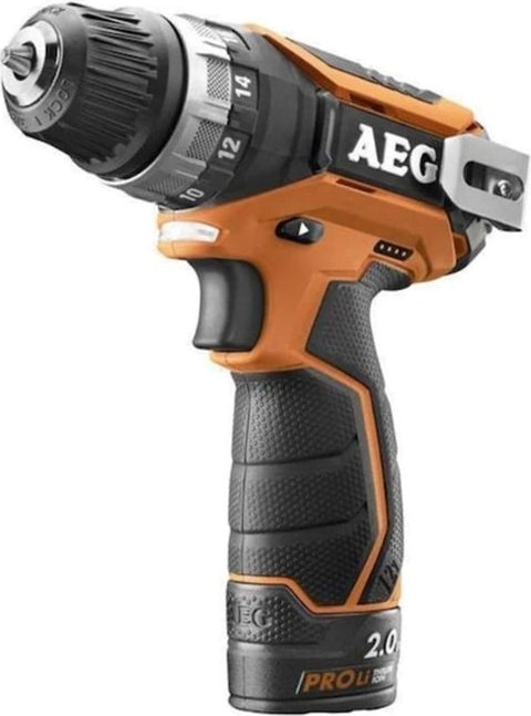 AEG  Bs 12 C2 Li 12 V 2.0 Ah Çift Akülü Şarjlı Vidalama Matkap